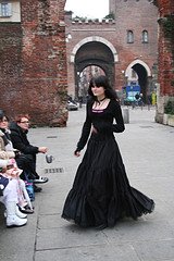 Goth dress. Photo by Saray Nevery.