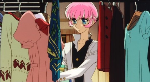 Utena Tenjou; trapped in the closet.